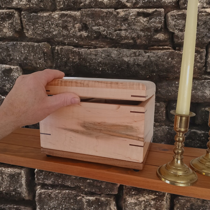 Treasure Chest Urn - A place to hold all your memories of love.