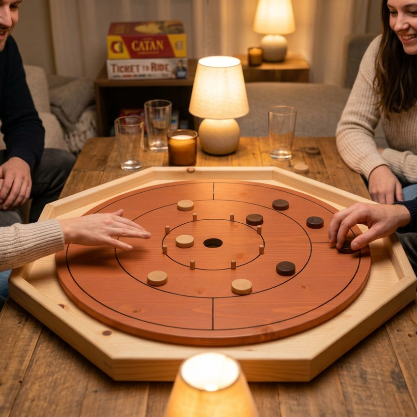 Standard Wooden Crokinole Boards
