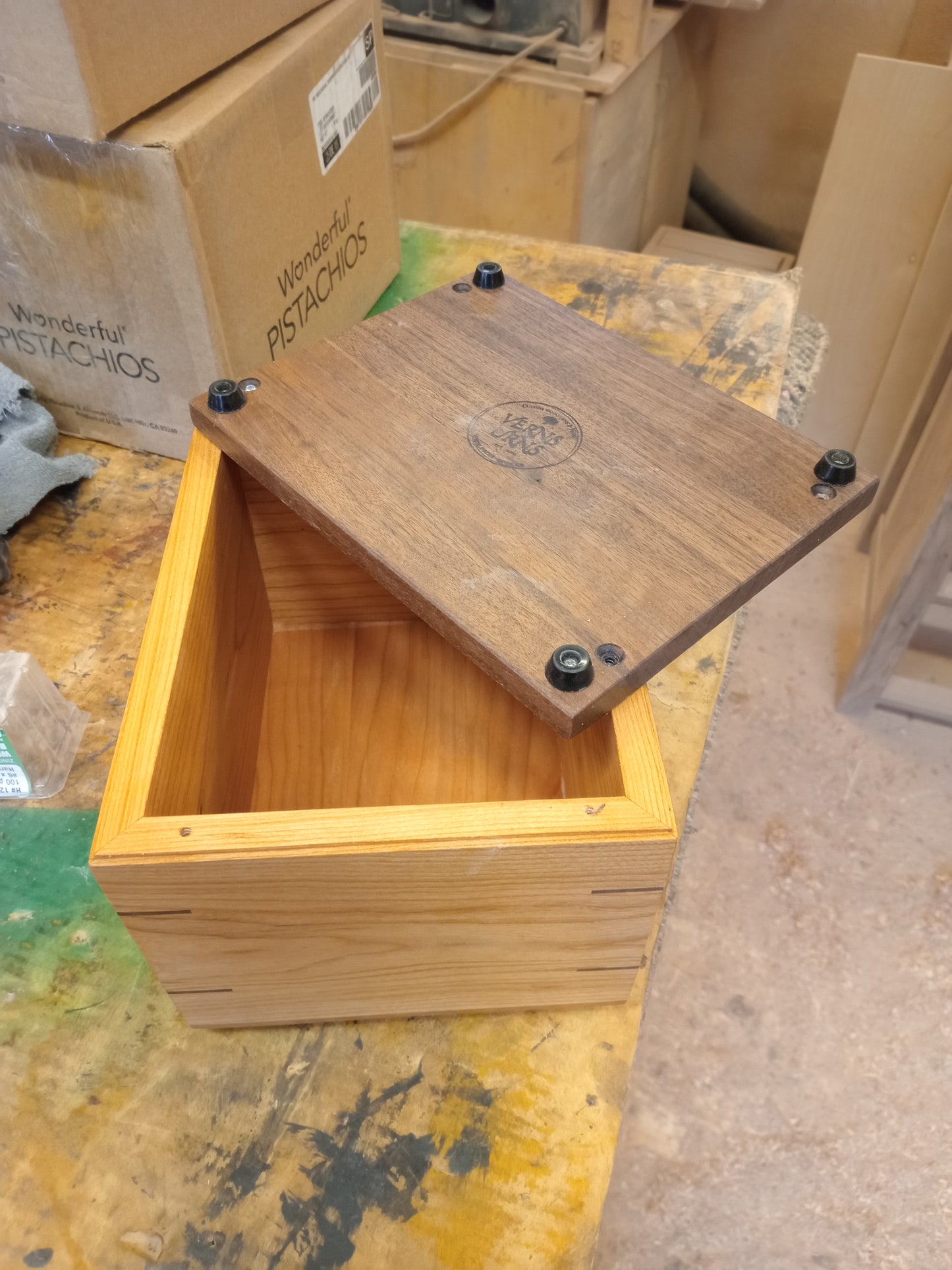 Ashes Woodbox Urn For Ashes