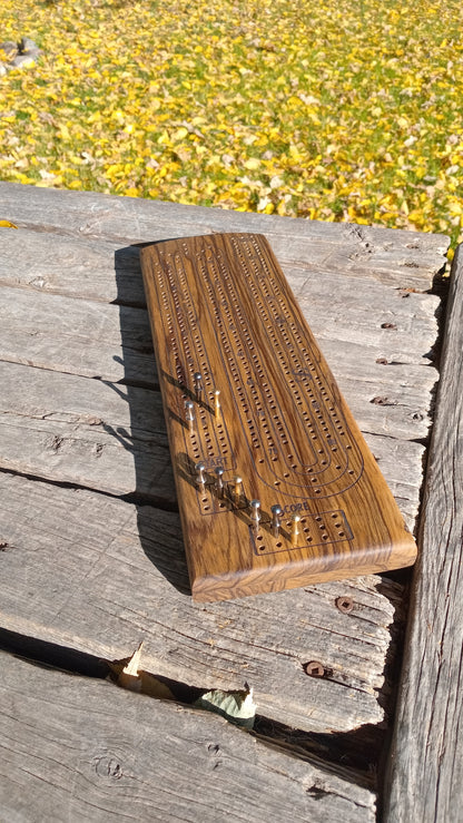 Exotic Wood Cribbage Boards - pre order and save