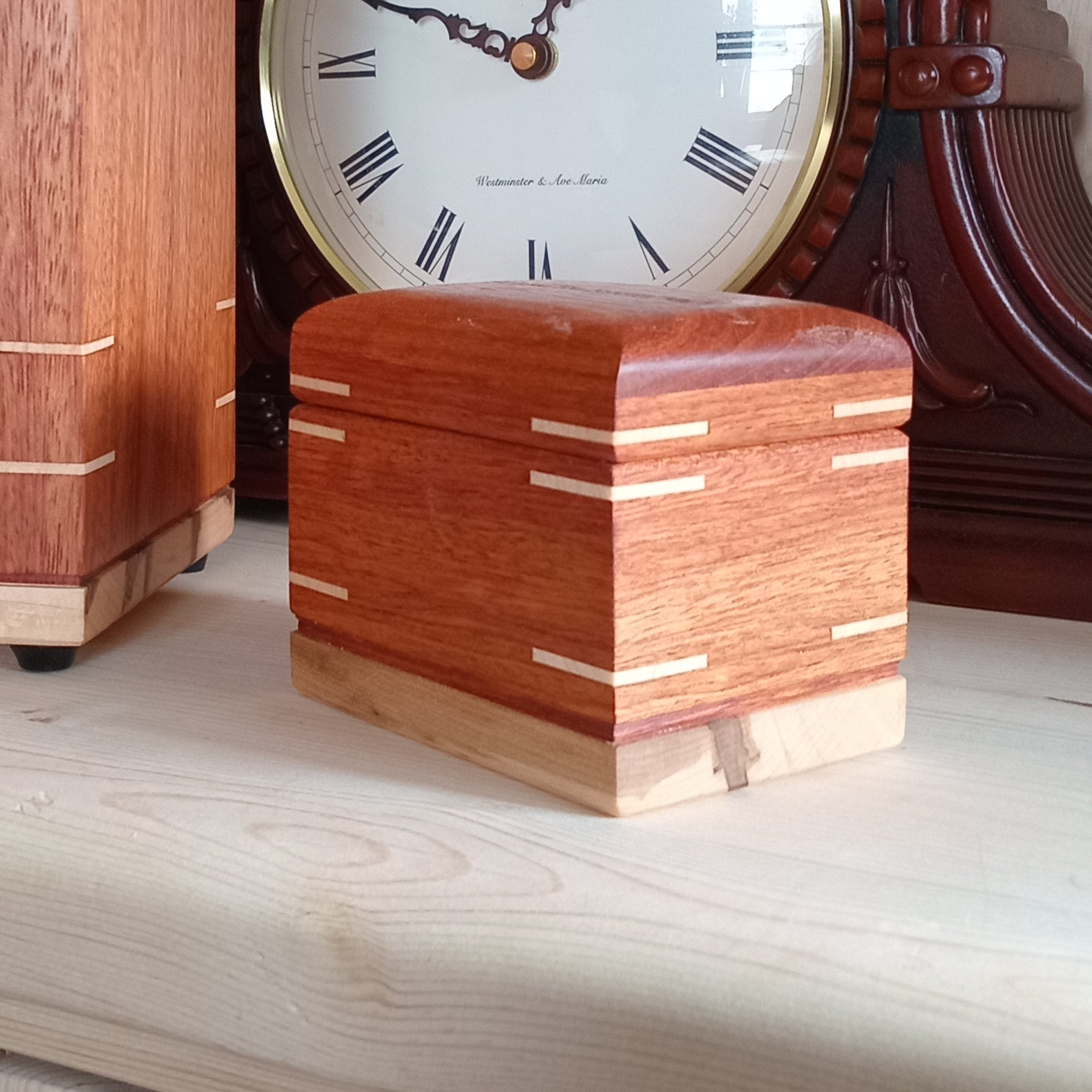 Shared Ashwood Keep - Matching Miniature Keepsake/Urn wooden Box