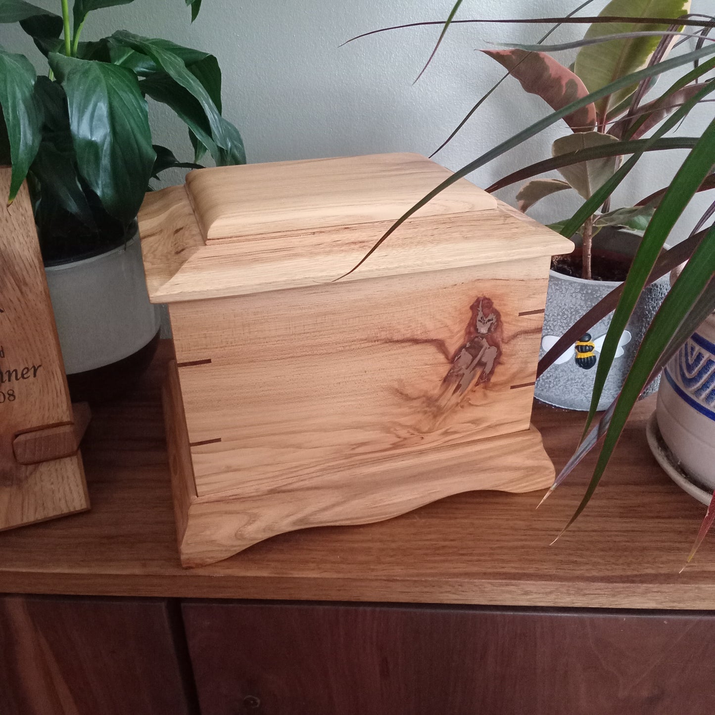 The Ashwood Keep - Keeping It Traditional Woodbox Urn For Ashes