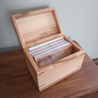 Heirloom Recipe Box - keep your culinary secrets safe.