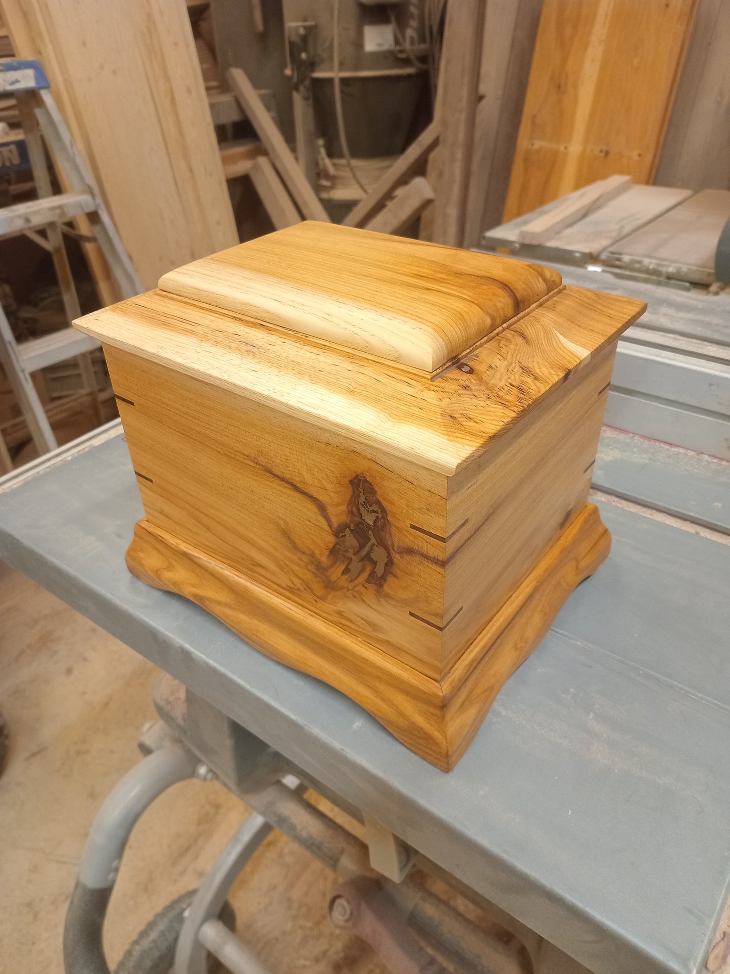 New Design-Rest in Peace Woodbox Urn For Ashes
