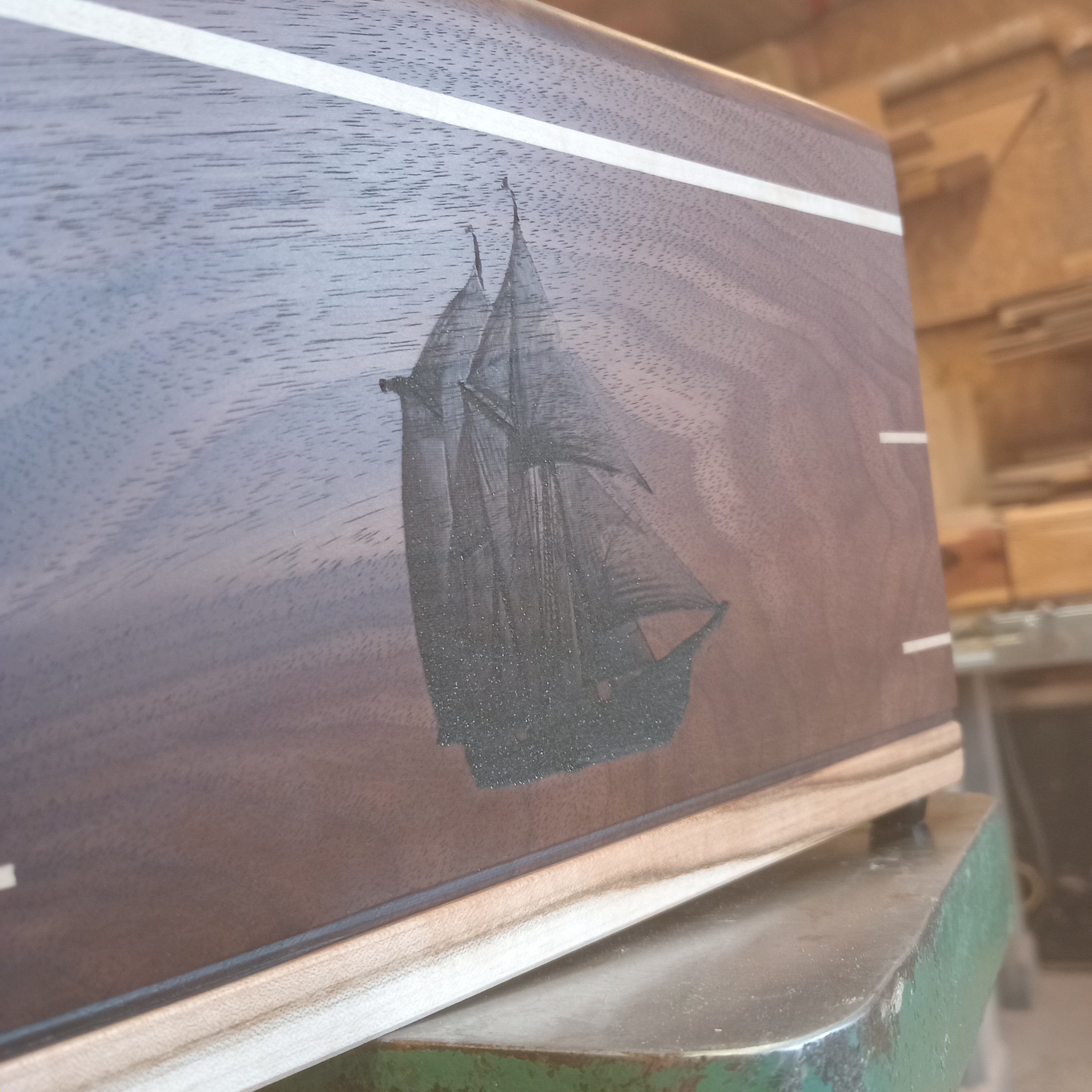 True North Urn - A Handcrafted Cremation Urn - A Tribute To Honor your loved one