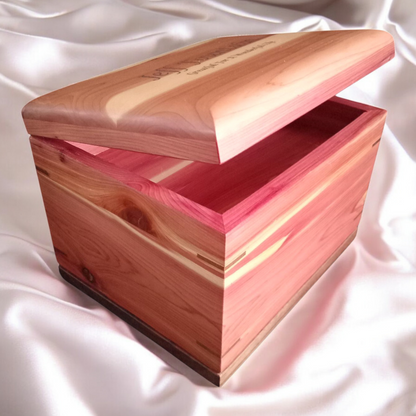 Treasure Chest Urn - A place to hold all your memories of love.
