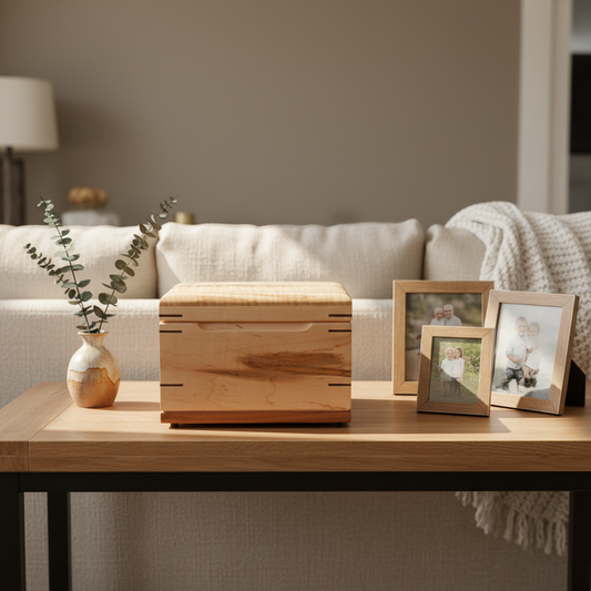 Treasure Chest Urn - A place to hold Treasured Memories of love.