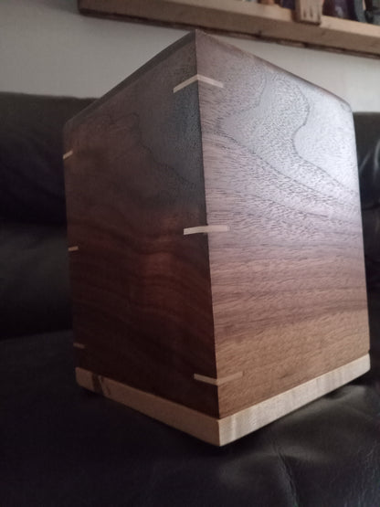 The Tower Woodbox Urn For Ashes