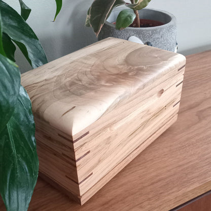 Paw Prints Keepsake Box Urn For Animal Ashes