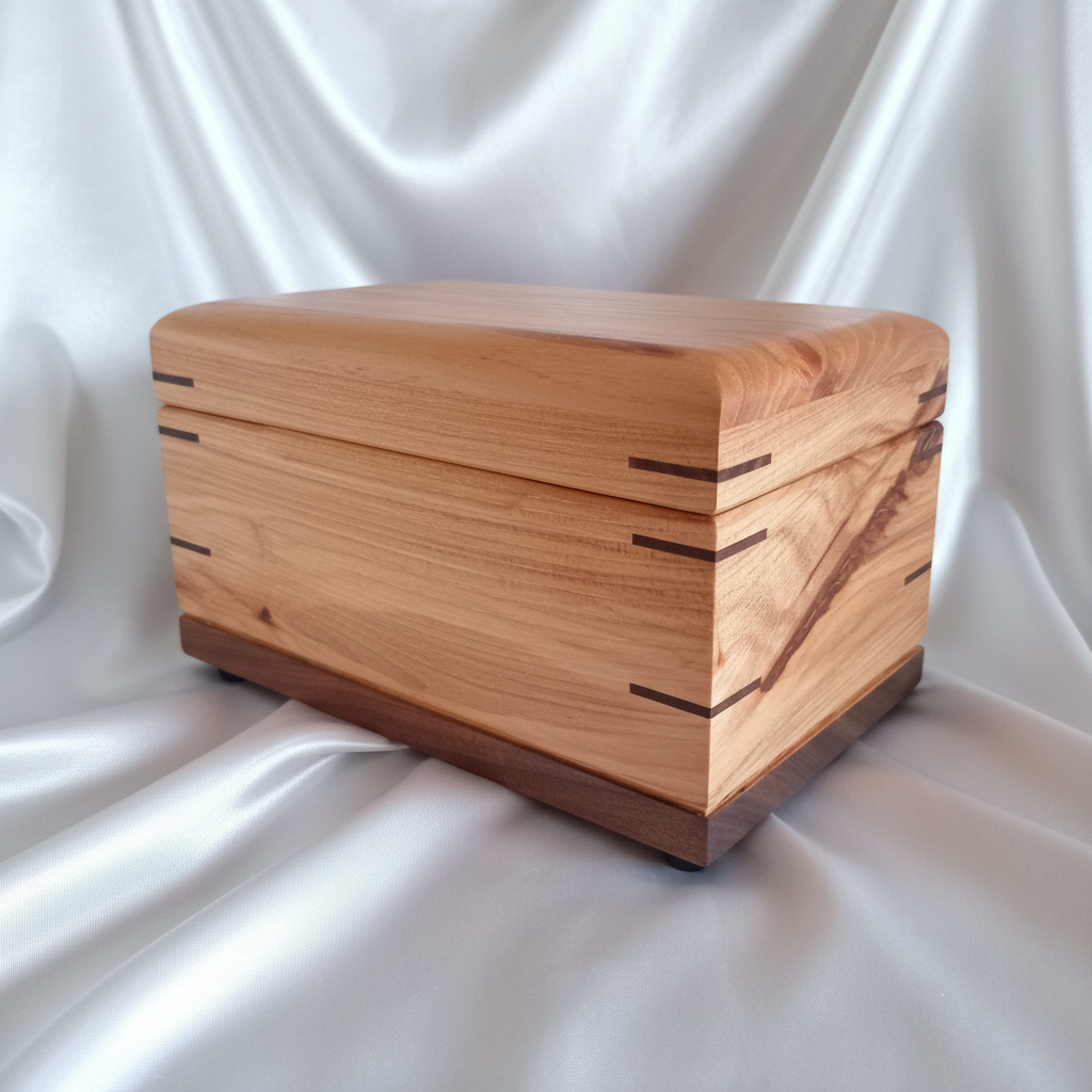 Personalized Wooden Keepsake Box – Handcrafted Memory Box