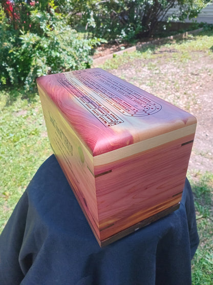 The Havenwood Woodbox Urn For Ashes