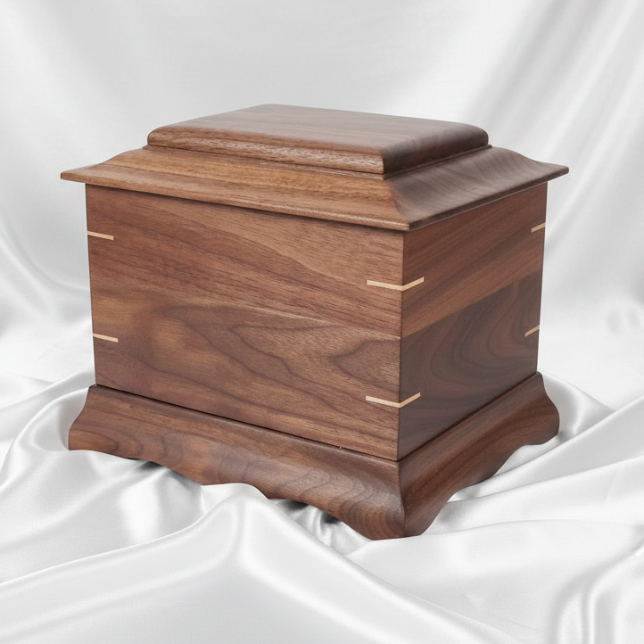 The Ashwood Legacy Wooden Urn For Ashes - A Strong, Lasting Place to Keep Them Close