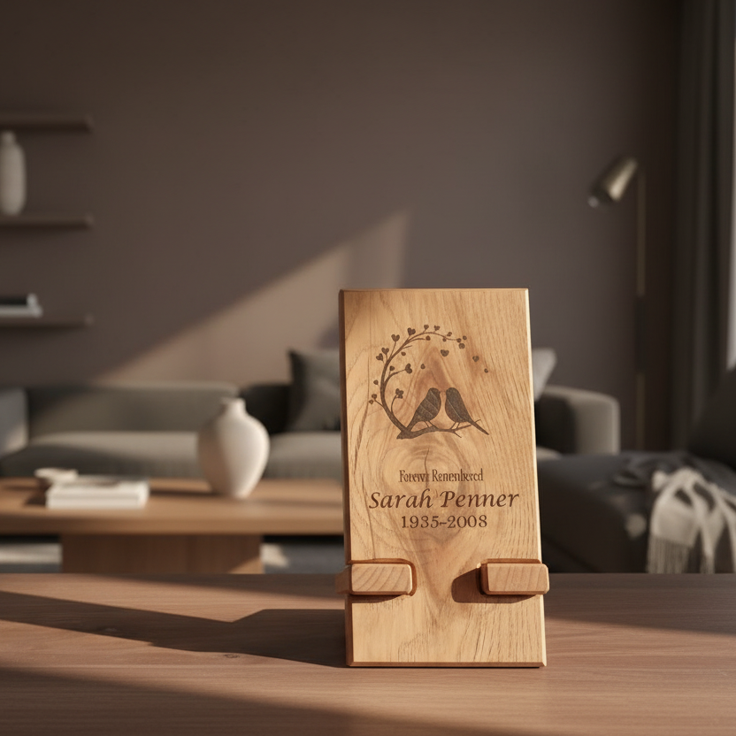 Personalized Memorial Plaque – A Timeless Tribute for Home, Family, and Friends