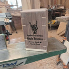 Handcrafted Memorial Urn For Ashes - Soulwood Urn