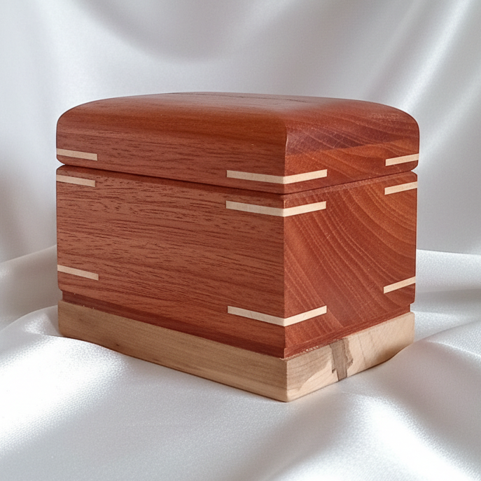 Shared Ashwood Keep - Matching Miniature Keepsake/Urn wooden Box