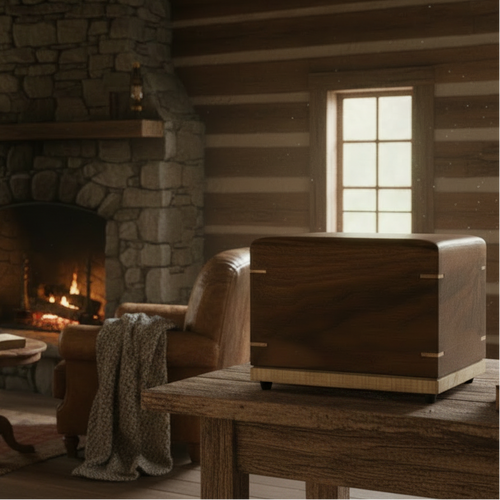 Companion Wooden Urns, Built For 2 - The Shared Legacy Urn Collection