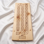 Provincial Hardwood Cribbage Board