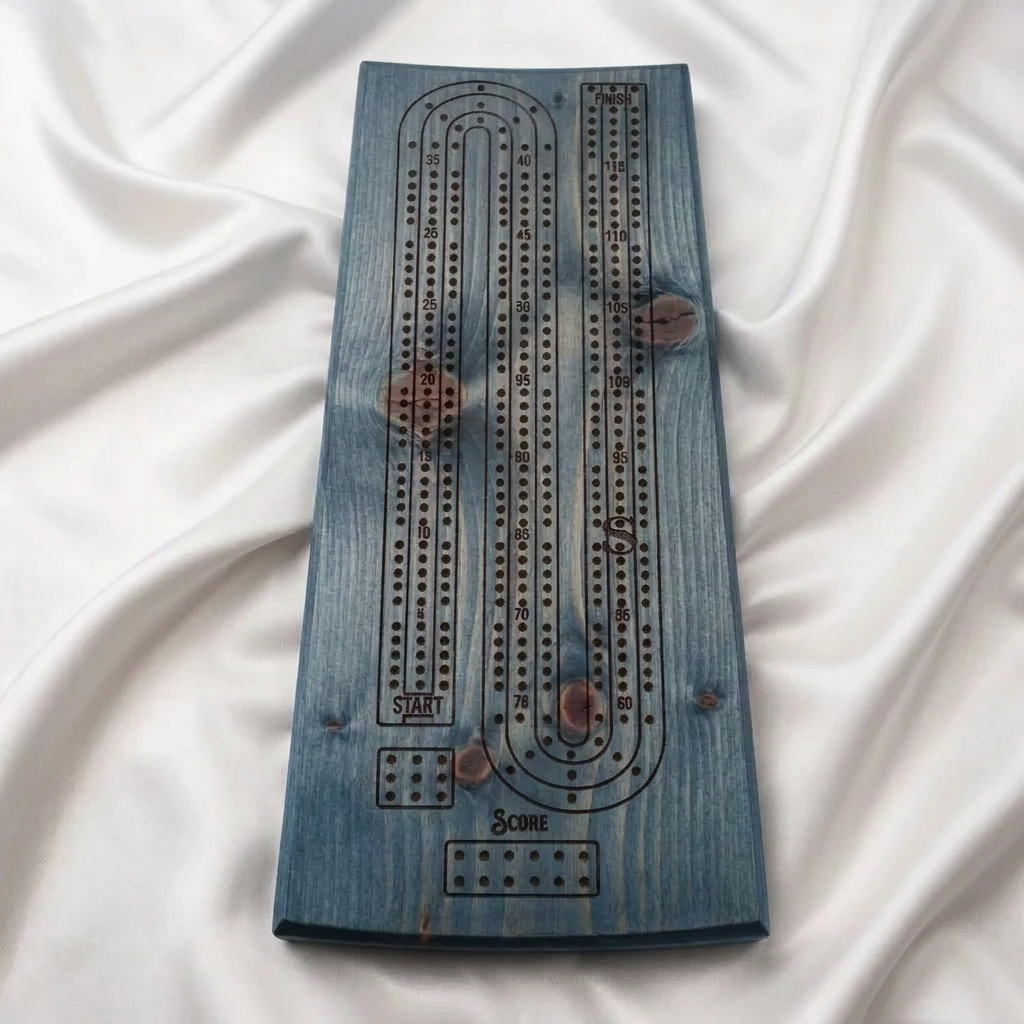 Provincial Hardwood Cribbage Board
