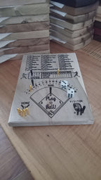 Baseball and Frustration Rummy, or Baseball and Farkle. 2 games, 1 board.
