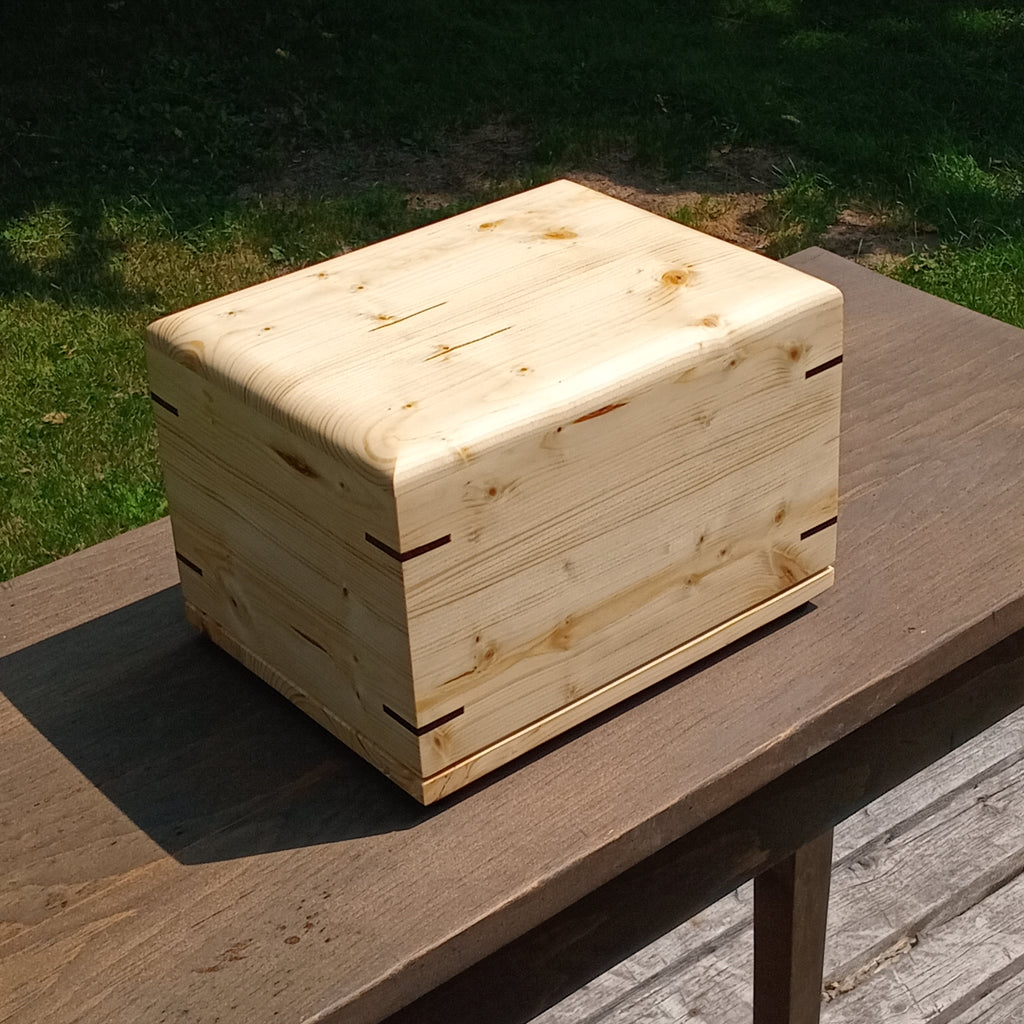 Your Proverbial Pine Box - Budget Friendly Wooden Urn For Ashes