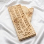 Provincial Hardwood Cribbage Board