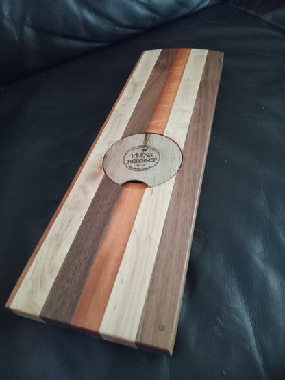 “Handcrafted Multi Wood Cribbage Boards with peg storage. A practical gift for all occasions.
