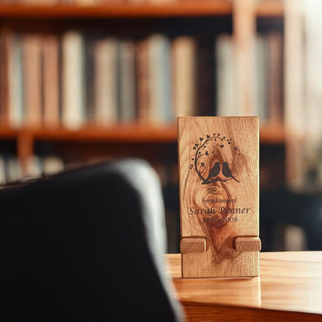 Personalized Memorial Plaque – A Timeless Tribute for Home, Family, and Friends