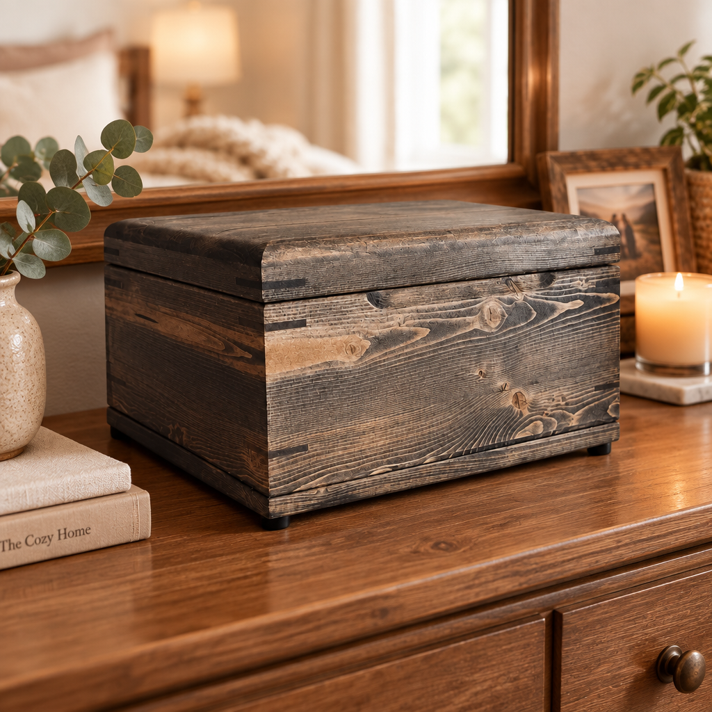 Solid Wood Keepsake/Jewelry box