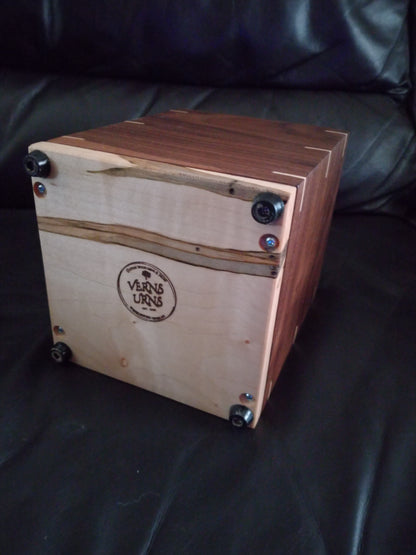 The Tower Woodbox Urn For Ashes