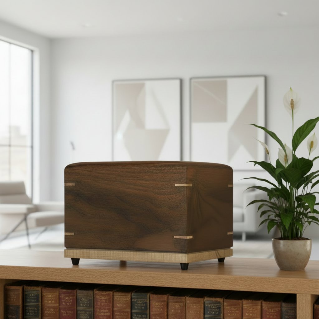 Twilight Grove - Handcrafted Solid Hardwood Cremation Urn for Ashes (⭐️ # 1 seller)