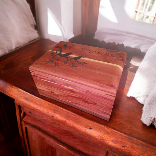 A memory box - keeping your memories safe.