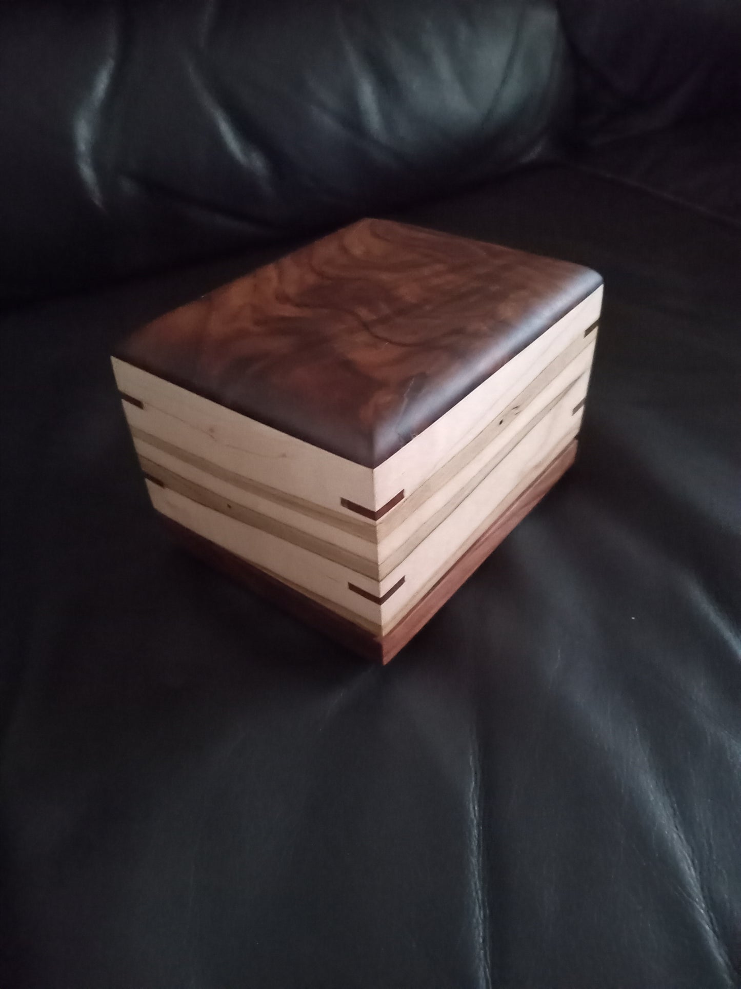 The Camelia Woodbox Urn For Ashes
