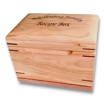 Heirloom Recipe Box - keep your culinary secrets safe.